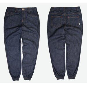 Casual Hip Hop Men's Denim Loose Jogger Pants